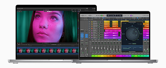 Neue Updates für Final Cut Pro und Logic Pro liefern leistungsstarke Werkzeuge für professionelle Video- und Musikproduzent:innen.